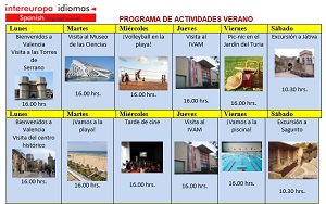 activities spanish summer school