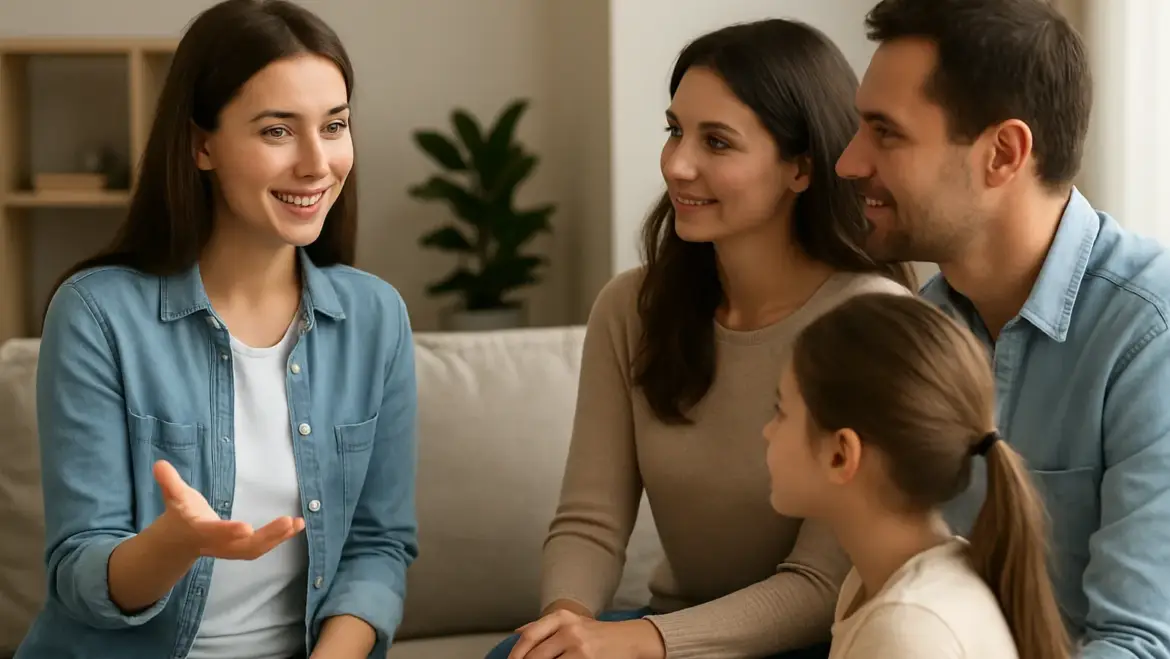 Cómo hablar de la familia en español A1