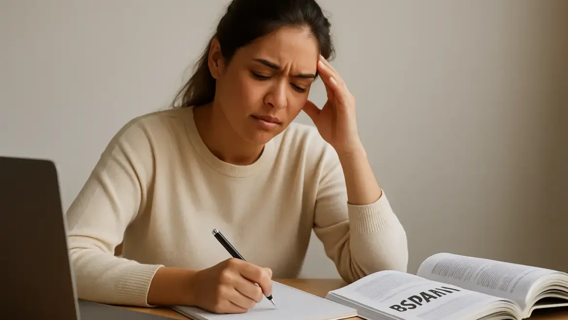 Errores frecuentes en el nivel B1 de español