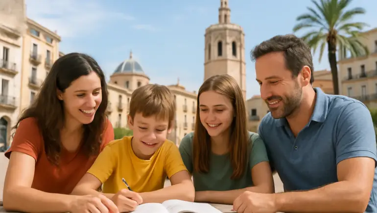 Estudiar español en Valencia con familia
