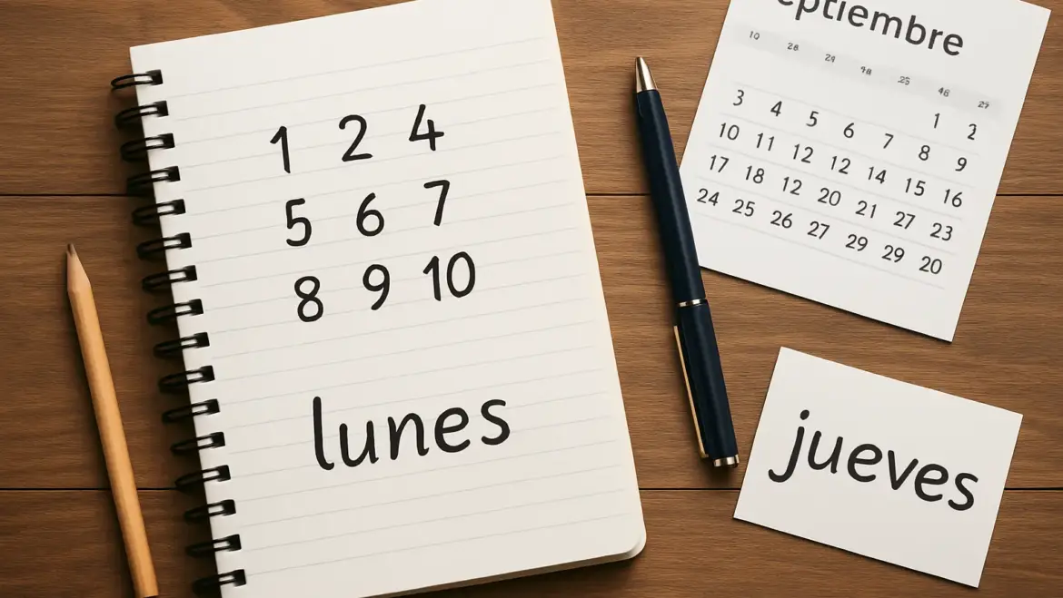 Números y fechas en español nivel A1